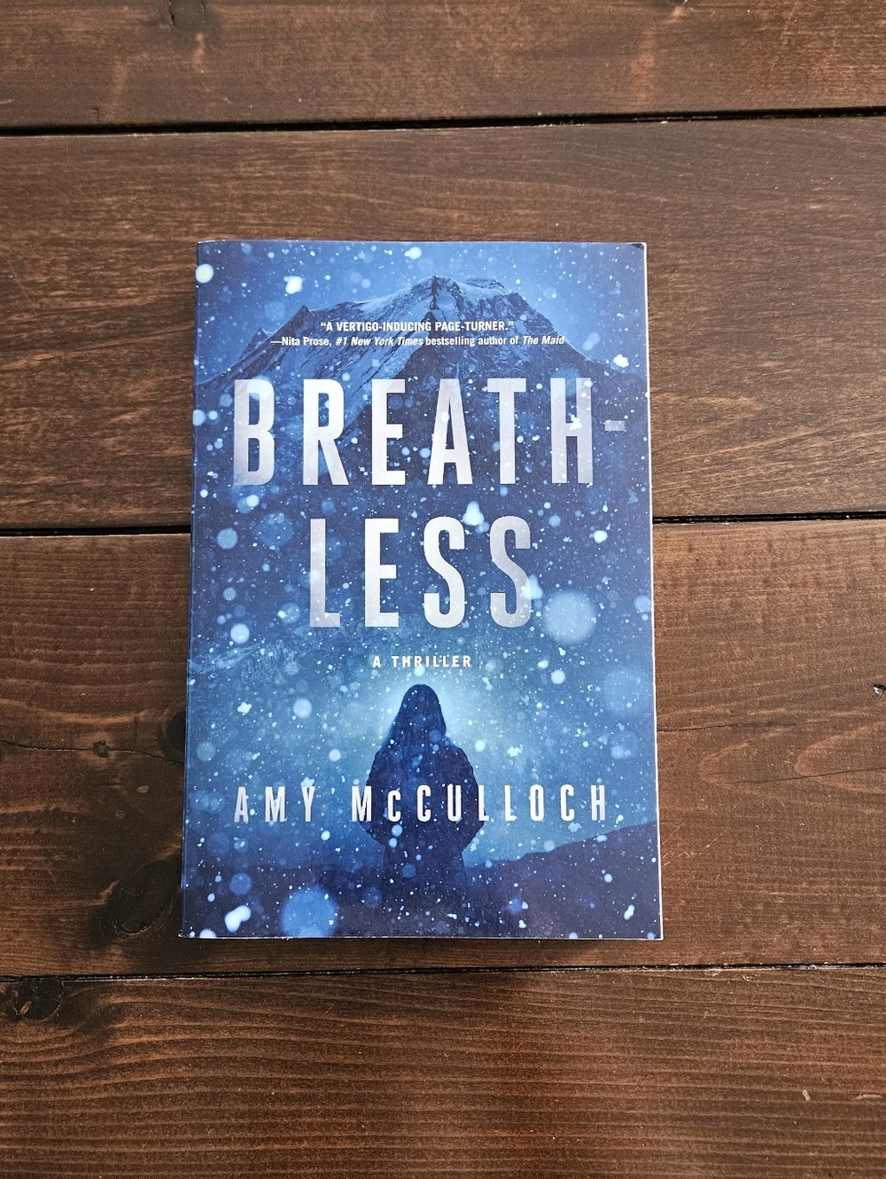 Breathless by Amy‎ McCulloch Paperback Suspense Mystery Thriller